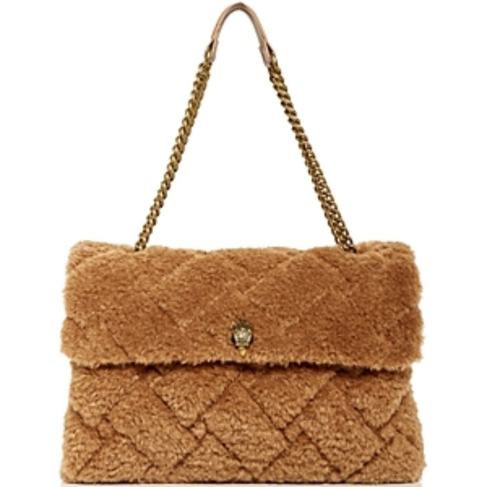 KURT GEIGER LONDON KURT GEIGER LONDON Kensington Faux Fur XXL Shoulder Bag